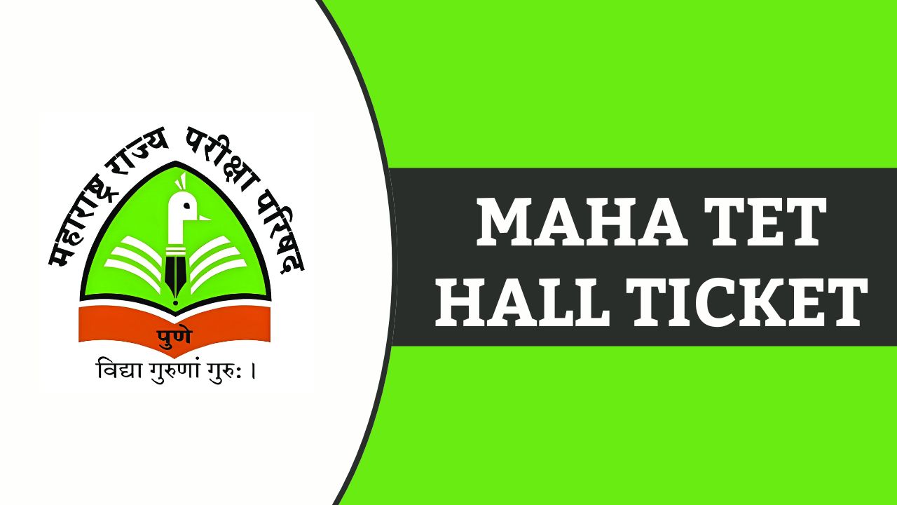 Maha TET Hall Ticket