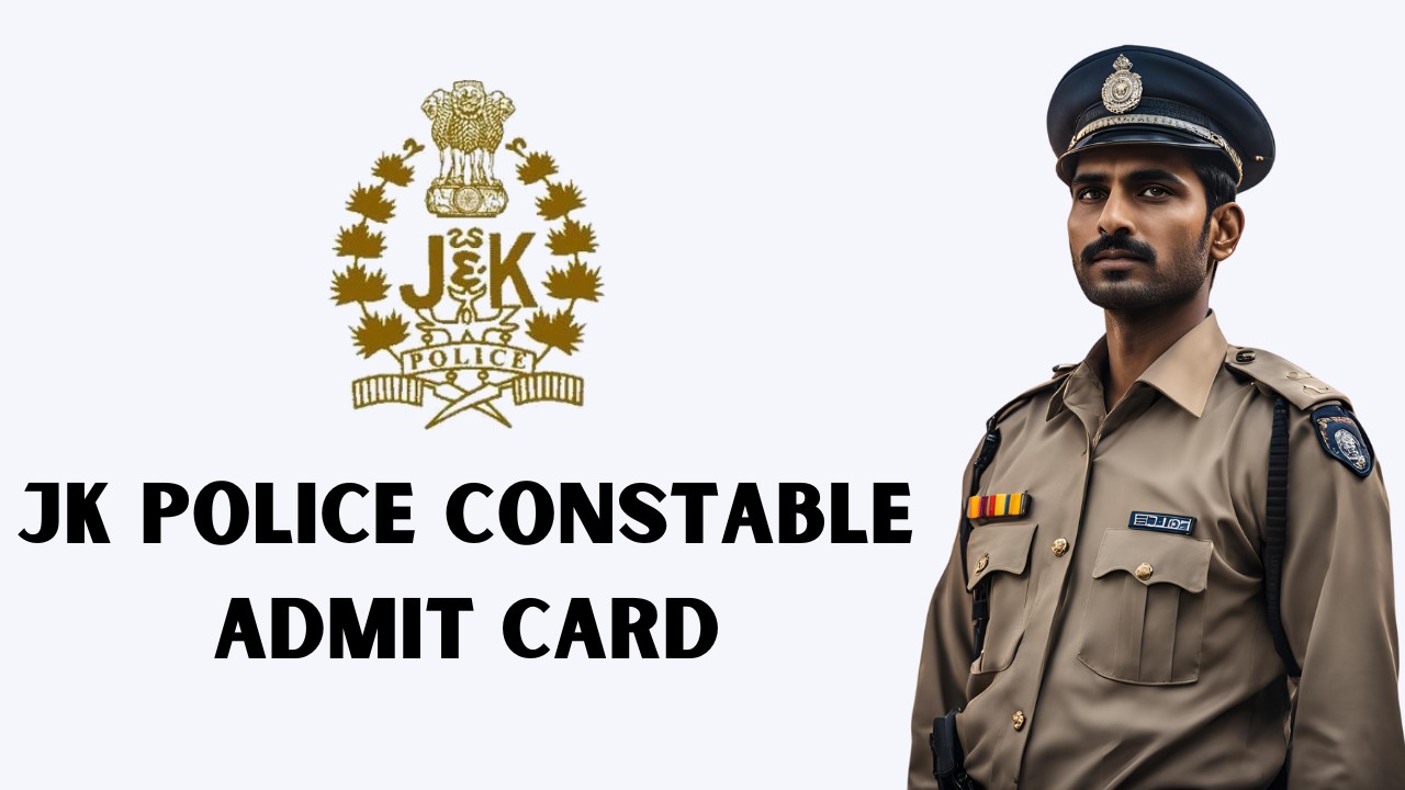 jkp constable admit card