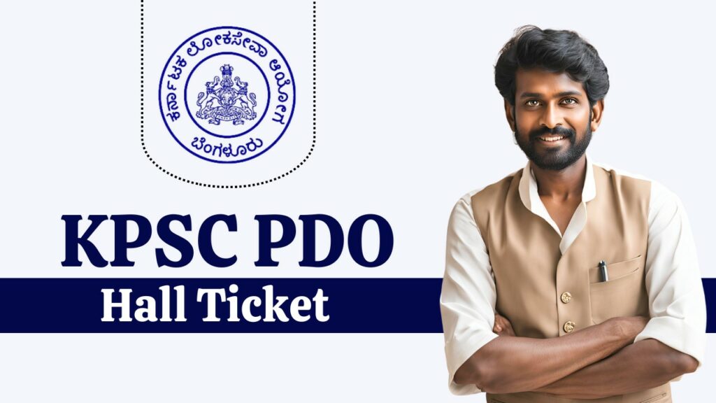 kpsc pdo hall ticket